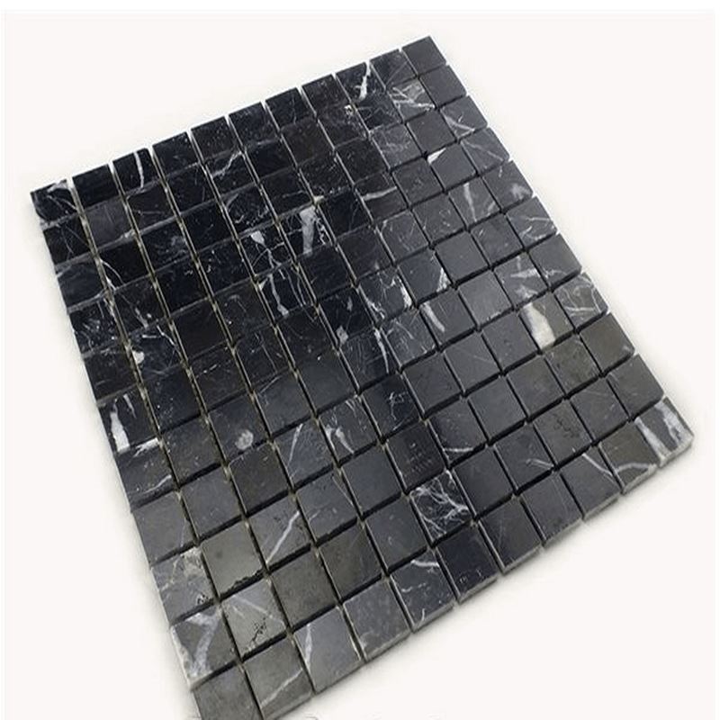 Black Hexagon Marble Mosaic.png