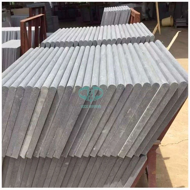 Black Basalt Stone Coping Tiles