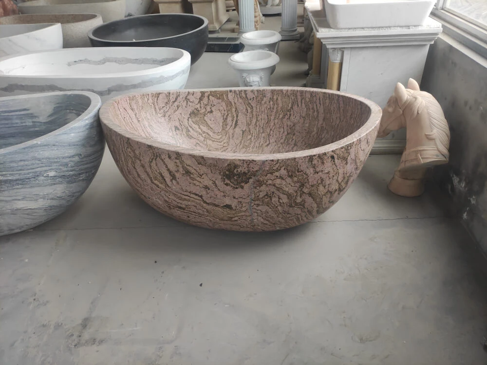 Modern Carved Natural Stone Bathroom Bath Tub.jpg