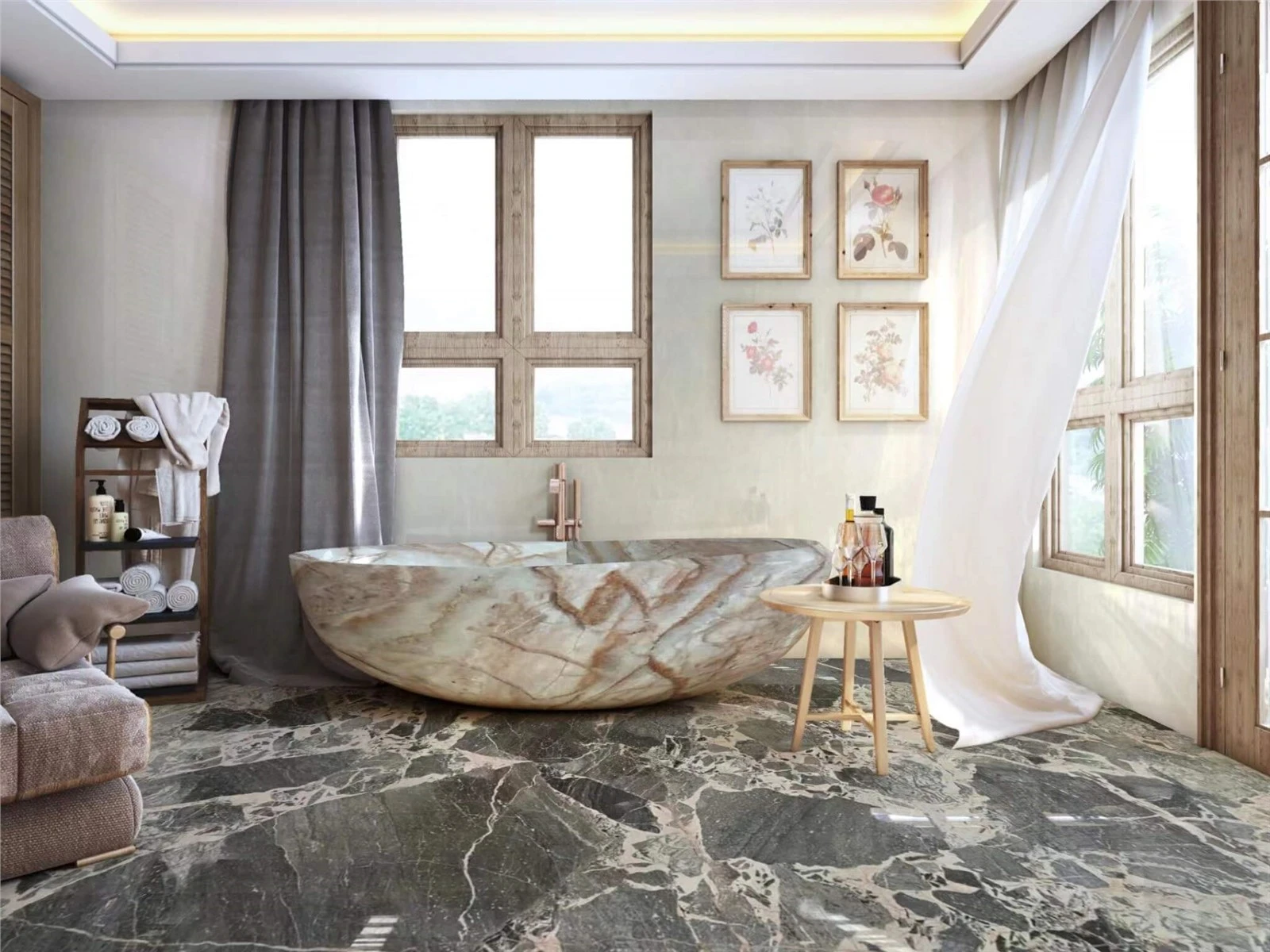 bathroom floor tile