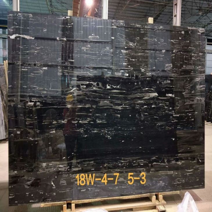black marble tile