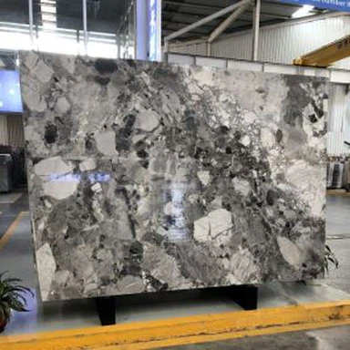 Chokolade hvid marmor plade