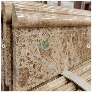 Light Emperador Marble Skirting Fliser