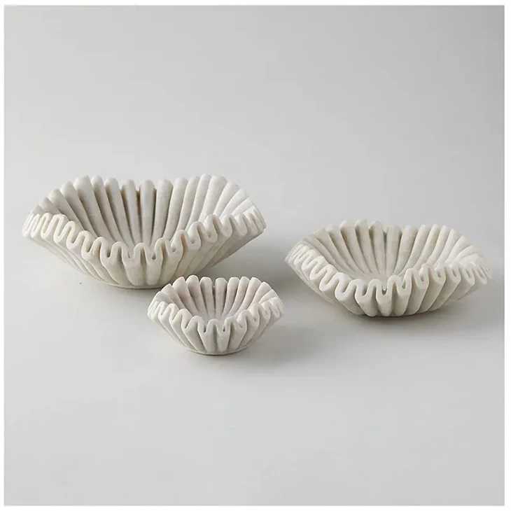 Marble Salad Bowl